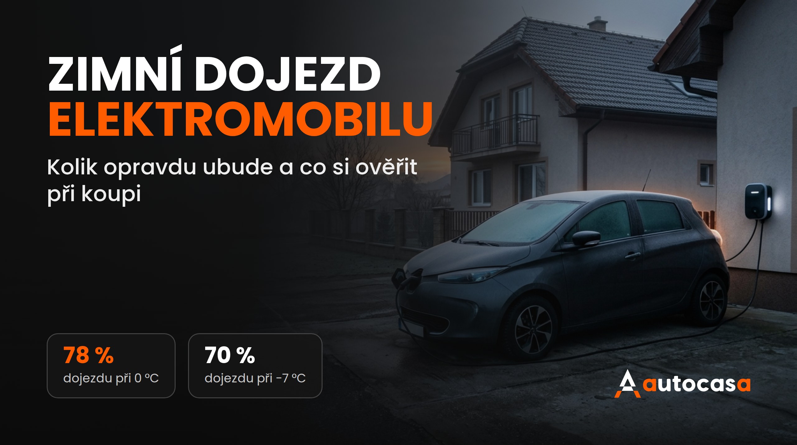 Ojetý elektromobil před zimou: o kolik klesne dojezd a co si ověřit při koupi