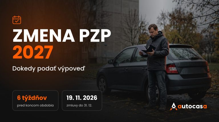 Vodič pri aute na jesennom parkovisku kontroluje doklady k poisteniu vozidla