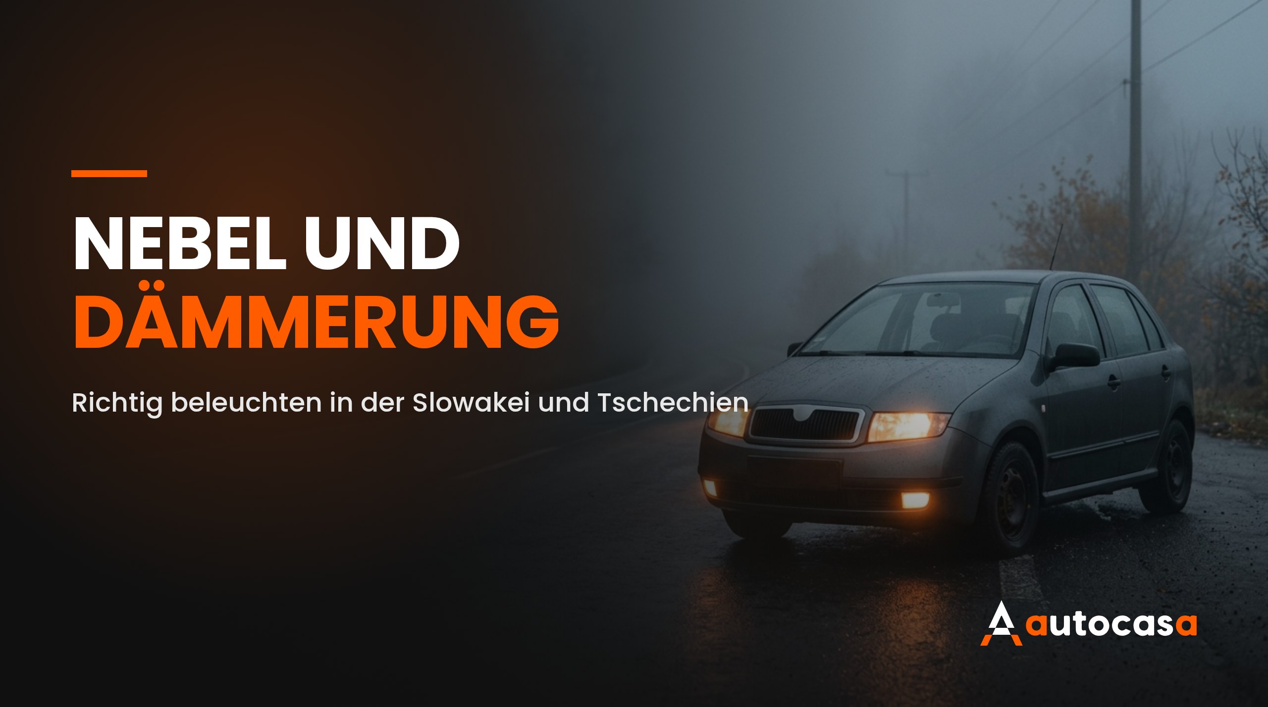 Nebel und Herbstdämmerung: richtig beleuchten in der Slowakei und Tschechien