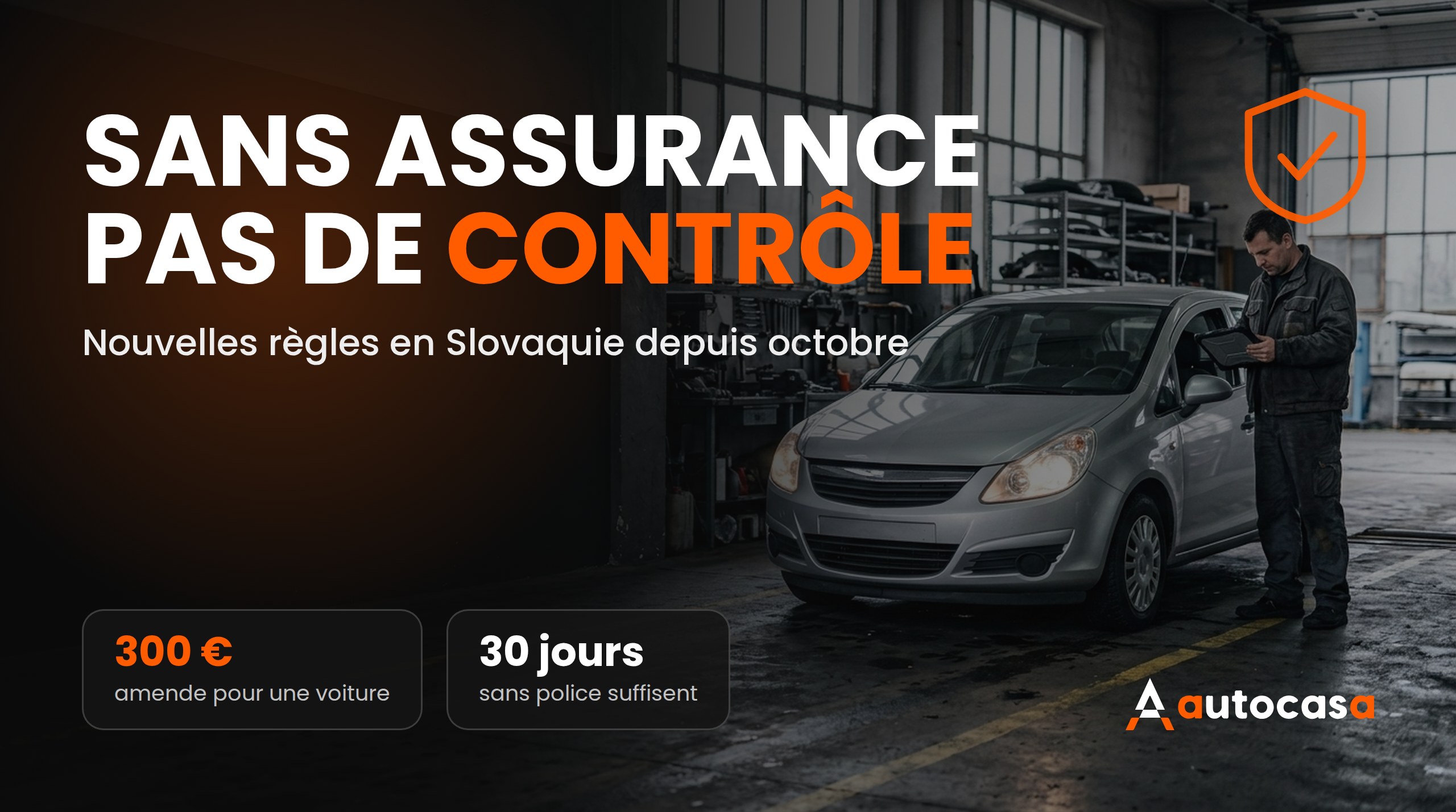 Voiture non assurée en Slovaquie : les amendes tombent automatiquement