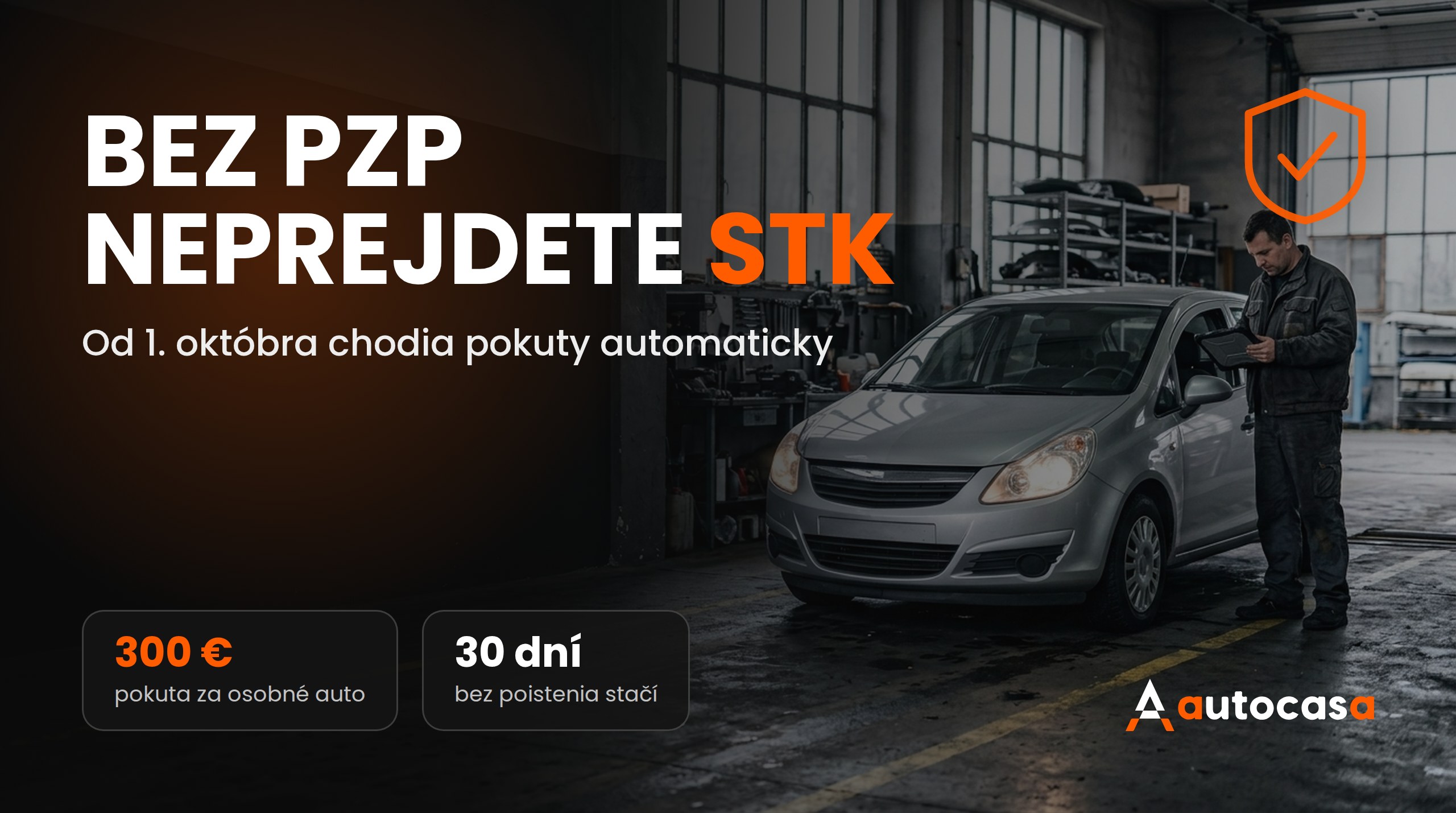 Bez PZP neprejdete STK: od 1. októbra chodia pokuty automaticky