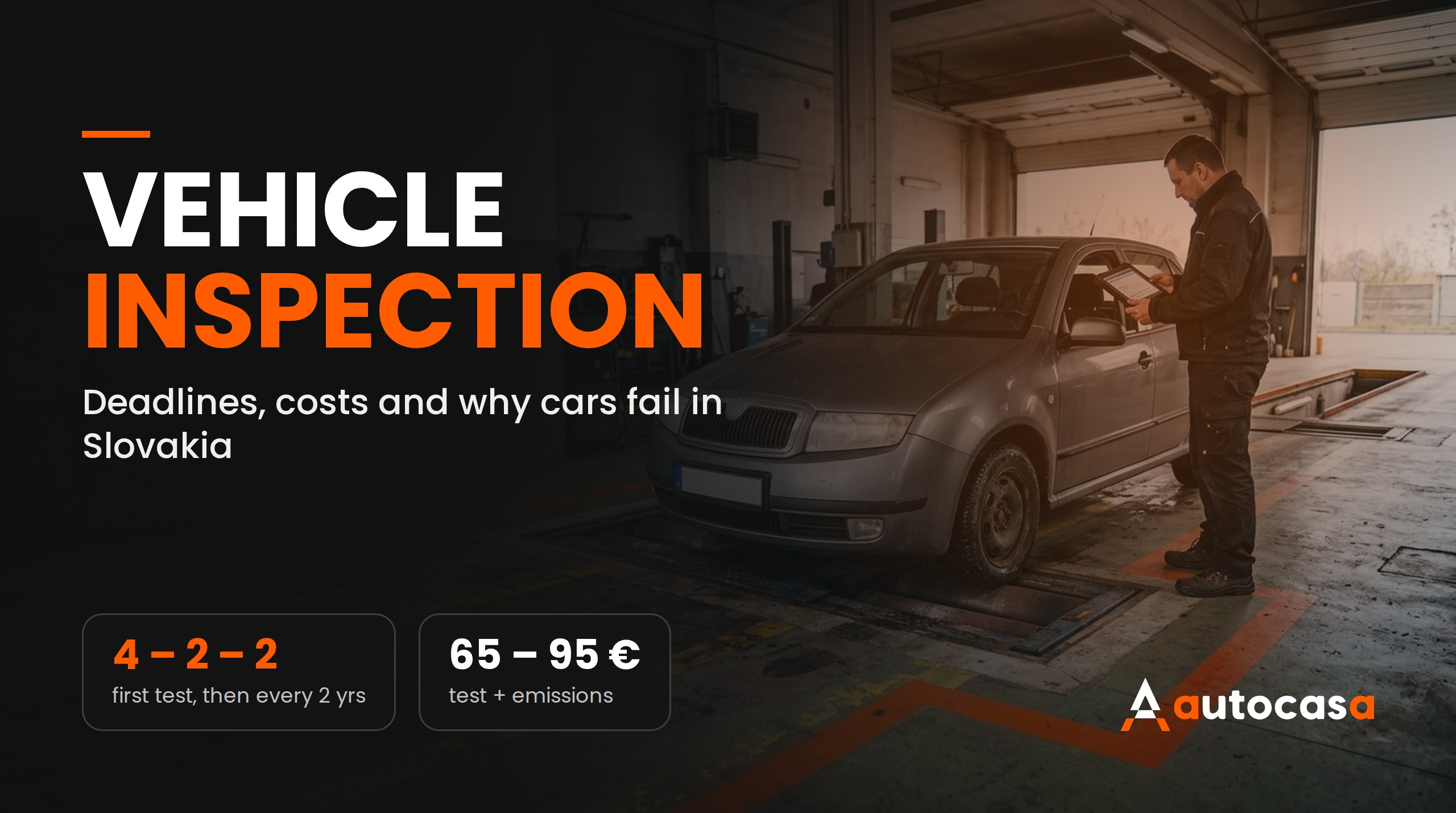 Roadworthiness test in Slovakia: deadlines, costs and why cars fail
